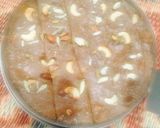 A picture of step 7 of (Khorak) winter special Sindhi Burfi (whole wheat flour sweet).