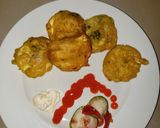 A picture of step 7 of Courgette Fritters.
