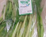 Hình bước làm 1 của món Cải ngồng xào tỏi
