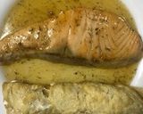 Foto del paso 5 de la receta: Salmón con miel y complementos