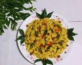 A picture of step 9 of Rawa Upma.