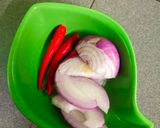Gambar langkah 1 resipi Roti Telur.