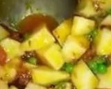 A picture of step 7 of Vegetables curry.