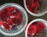 रेनबो जेली (Rainbow jelly recipe in hindi) रेसिपी चरण 2 फोटो