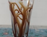 A picture of step 1 of Oreo milkshake.