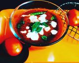 A picture of step 1 of Roasted Tomato Basil soup.