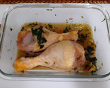 Foto del paso 1 de la receta: Pollo marinado con cilantro y jengibre