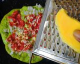 A picture of step 5 of Cheese Palak Pizza Dosa.