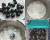 A picture of step 3 of Oreo chocolate Laddoo for Ganesh.