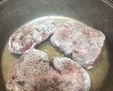 A picture of step 1 of Steak and Gravy.