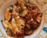 Une image de l'étape 4 de Cougettes à la bolognaise et au reblochon.