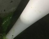 A picture of step 1 of Indori Palak Ki Puri.