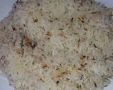 A picture of step 6 of Zeera Rice.