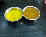 A picture of step 5 of Sindhi Dal Moong.