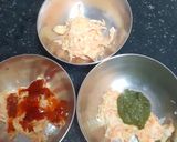 A picture of step 2 of Tricolour Sandwich.