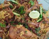 हैदराबादी चिकन बिरयानी (hyderabadi chicken biryani recipe in Hindi) रेसिपी चरण 7 फोटो