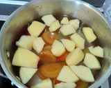 Une image de l'étape 1 de Compote pomme abricot.