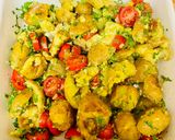 A picture of step 5 of Potato salad with lemon zest and herbs.