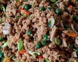 Foto langkah ke 7 dari resep Sambel setan,oncom,Pete,lenca.