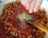 Foto del paso 5 de la receta: Tagliatelle en salsa boloñesa con soja texturizada