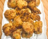Une image de l'étape 6 de Bouquets de chou fleur croustillants cuisson air fryer sauce yaourt endiablée 🌶️.