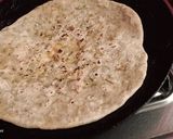 A picture of step 6 of Moong ka paratha.