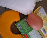 Foto langkah ke 1 dari resep Telur Gabus Keju Labu Kuning.