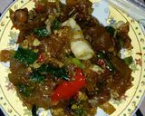 Foto langkah ke 12 dari resep Mie Tiaw Goreng Kerang.