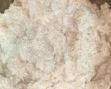 A picture of step 1 of Red Rice Sweet Pundi / Rice Dumplings.