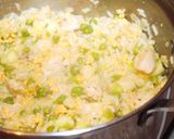 Gyors zöldséges rizseshús tojással recept fázis 6 fotója