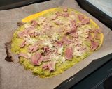Foto del paso 7 de la receta: Pizza prosciutto de base de calabacín