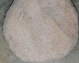 A picture of step 2 of Ajwain parantha.