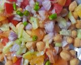 A picture of step 4 of Boiled Chickpeas Chaat.
