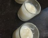 A picture of step 3 of Rose Pudding Without Gelatin / Agar Agar.