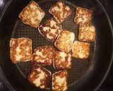 Une image de l'étape 5 de Salade au Halloumi.