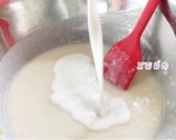 รูปขั้นตอนการทำที่ 4 ของ อาลัวทุเรียนสดไข่เค็ม