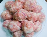 Hình bước làm 2 của món Bánh mì xíu mại Đà Lạt