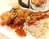 Une image de l'étape 5 de Poulet champignons tomates en cocotte au Cook Expert.
