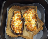 Foto del paso 5 de la receta: Berenjenas rellenas de atún en airfryer