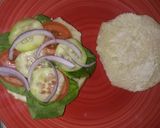 Foto del paso 3 de la receta: Hamburguesa casera en freidora de aire