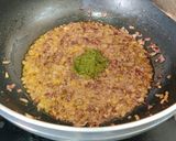 A picture of step 9 of Chana Masala.