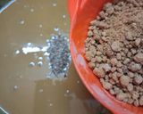 A picture of step 2 of Sattu ki Sukhadi.