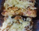 Foto del paso 9 de la receta: FAINÁ RELLENA DE JAMÓN Y QUESO 🍕🍖🧅🧀🍕 (en licuadora) 🍕🍖🧀🍕🧅🍕