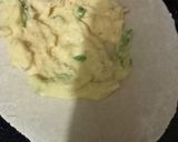 A picture of step 2 of Vegetable spring roll.