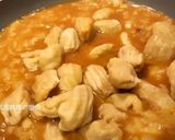 A picture of step 15 of Potato Gnocchi with Curry Sauce.