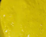 A picture of step 2 of Mango custard.