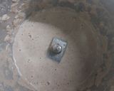A picture of step 2 of Poppy seed semolina halwa.