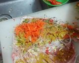 Foto del paso 12 de la receta: Bocachico en cabrito a mi estilo acompañado de puré de papa criolla y ensalada