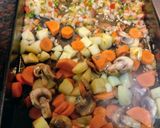 Foto del paso 2 de la receta: Plancheta - Carne y pollo a la criolla