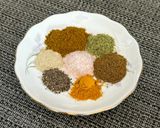A picture of step 2 of Aloo Gobhi Matar Ki Sabzi.